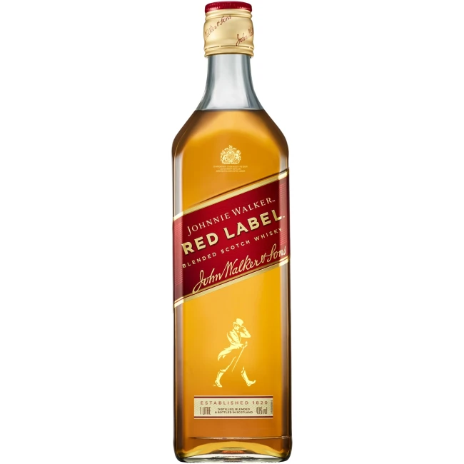 Whisky Johnnie Walker Red 40% alc. 1l